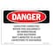 Signmission OSHA, Capacitor Connected W/in This Disconnect, 10in X 7in Rigid Plastic, 10" W, 7" H, Landscape OS-DS-P-710-L-2276 - alternate 1